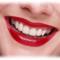 brilliant white teeth in bright smile after tooth whitening