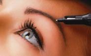 semi-permanent makeup eyebrow treatment