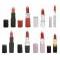 various lipsticks