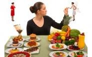 woman deciding how much to eat